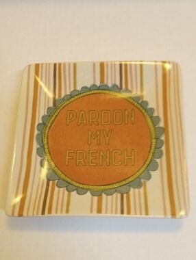 Pardon My French catchall, Jewelry tray, Kelly Montana